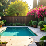 Quelles plantes choisir autour d’une piscine