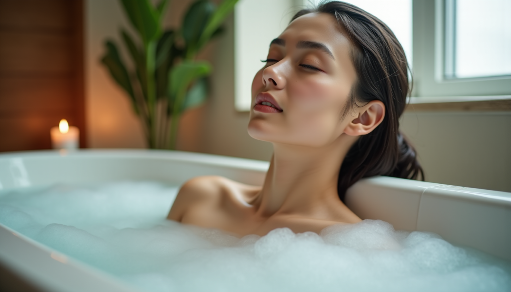 Bain chaud ou douche tiède : lequel favorise la détente